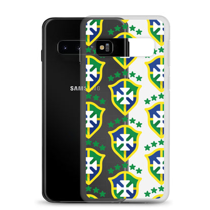 Brazil Crest Clear Case for Samsung®