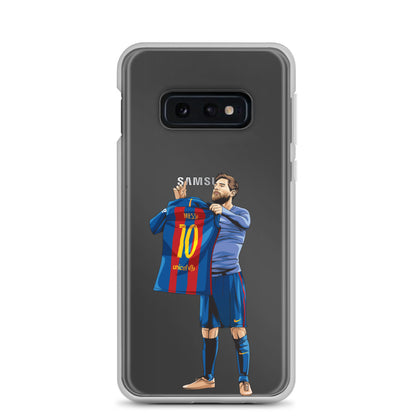 El Clasico Iconic Messi Celebration Clear Case for Samsung® - The 90+ Minute