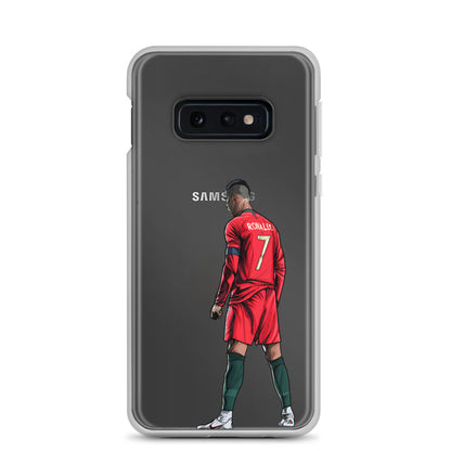 CR7 Free Kick Pose Portugal Clear Case for Samsung® - The 90+ Minute