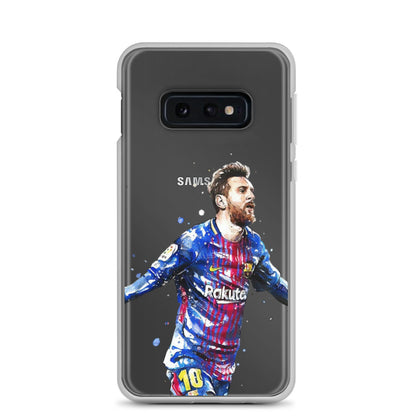 Lionel Messi Barca Vintage Clear Case for Samsung®