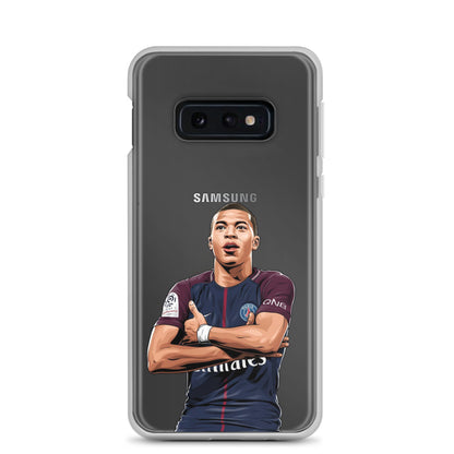 Mbappe Goal Celebration Clear Case for Samsung®