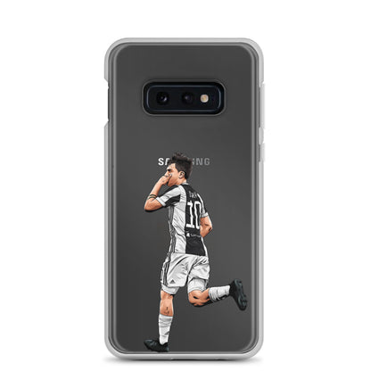 Dybala Mask Juve Clear Case for Samsung®