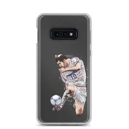 Zizou France Clear Case for Samsung®