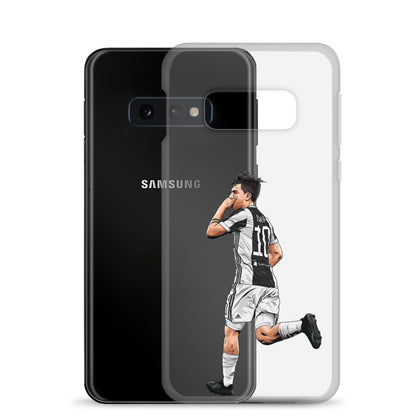 Dybala Mask Juve Clear Case for Samsung®