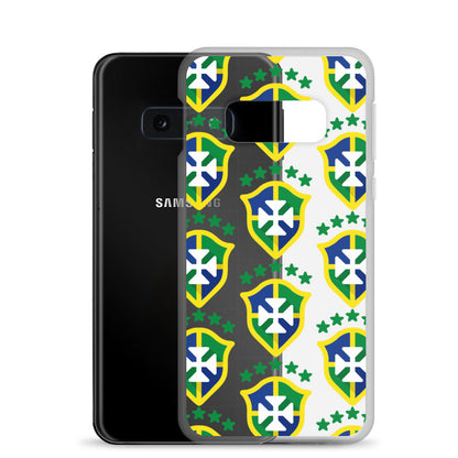 Brazil Crest Clear Case for Samsung®