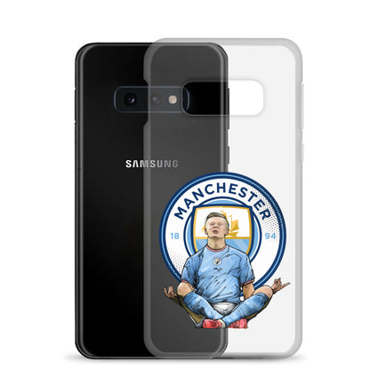 Haaland meditation Clear Case for Samsung®