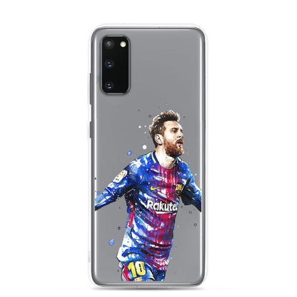 Lionel Messi Barca Vintage Clear Case for Samsung®