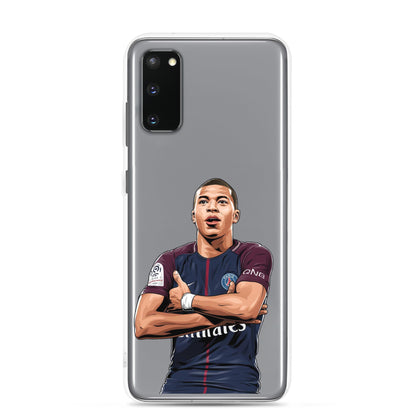 Mbappe Goal Celebration Clear Case for Samsung®
