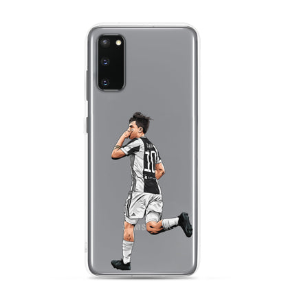 Dybala Mask Juve Clear Case for Samsung®