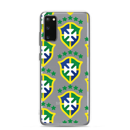 Brazil Crest Clear Case for Samsung®
