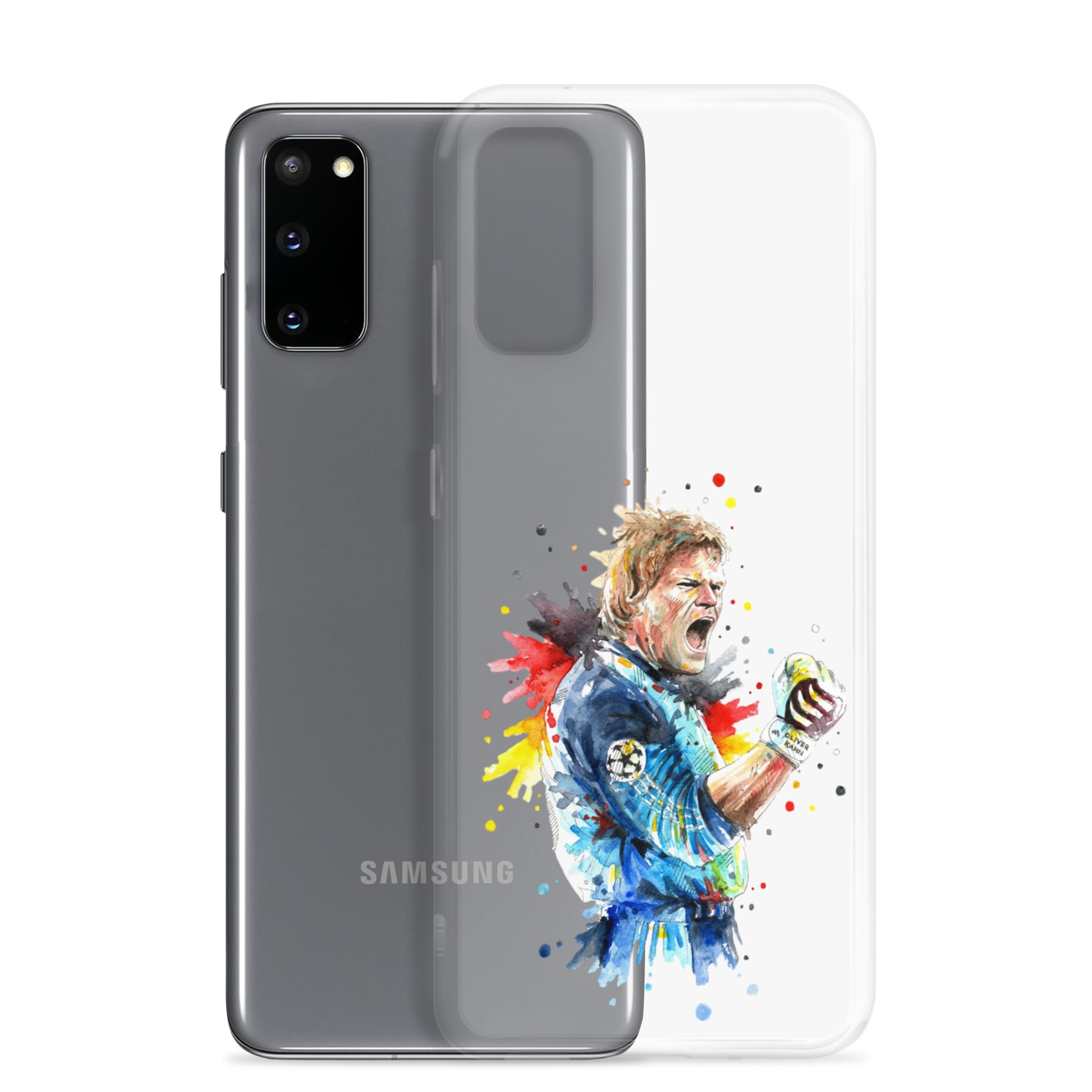 Germany Oliver Kahn Vintage Clear Case for Samsung® - The 90+ Minute