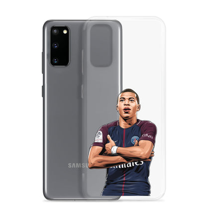 Mbappe Goal Celebration Clear Case for Samsung®