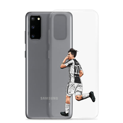 Dybala Mask Juve Clear Case for Samsung®