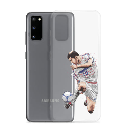 Zizou France Clear Case for Samsung®