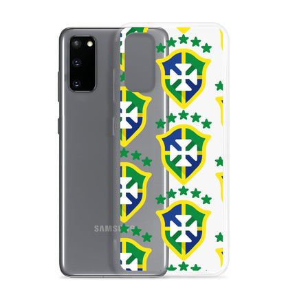 Brazil Crest Clear Case for Samsung®