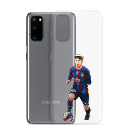 Gavi Barcelona Clear Case for Samsung®