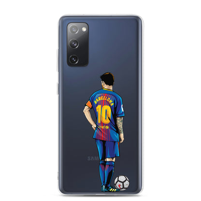 Messi's Last Game with Barcelona Clear Case for Samsung®