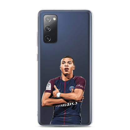 Mbappe Goal Celebration Clear Case for Samsung®