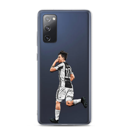 Dybala Mask Juve Clear Case for Samsung®
