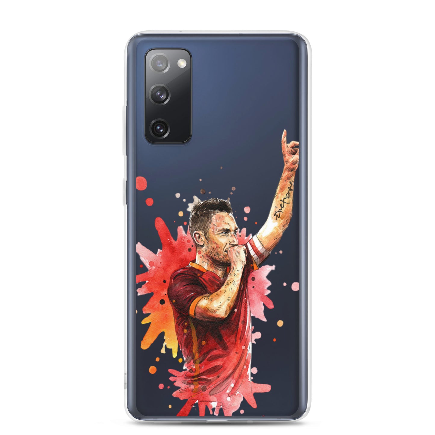 AS Roma Totti Eterno Vintage Clear Case for Samsung®