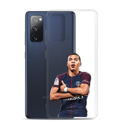 Mbappe Goal Celebration Clear Case for Samsung®