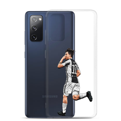 Dybala Mask Juve Clear Case for Samsung®