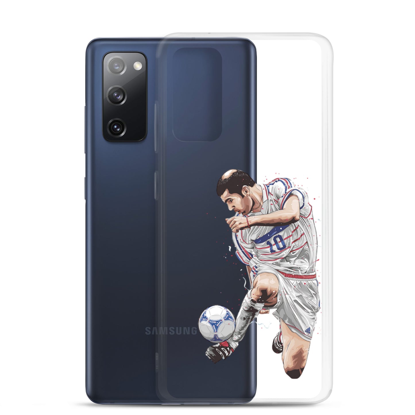 Zizou France Clear Case for Samsung®