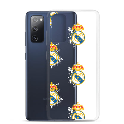 Real Madrid Logo Clear Case for Samsung®