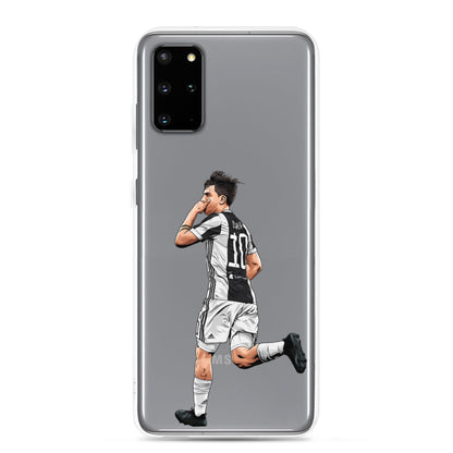 Dybala Mask Juve Clear Case for Samsung®