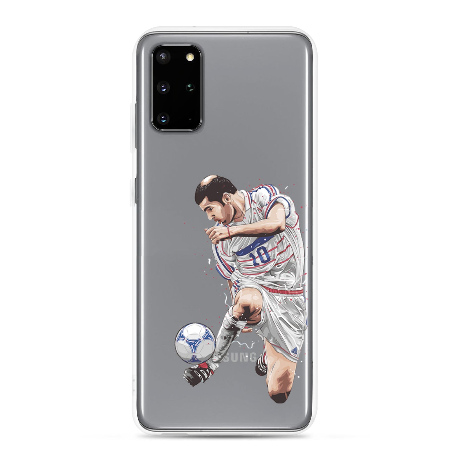 Zizou France Clear Case for Samsung®