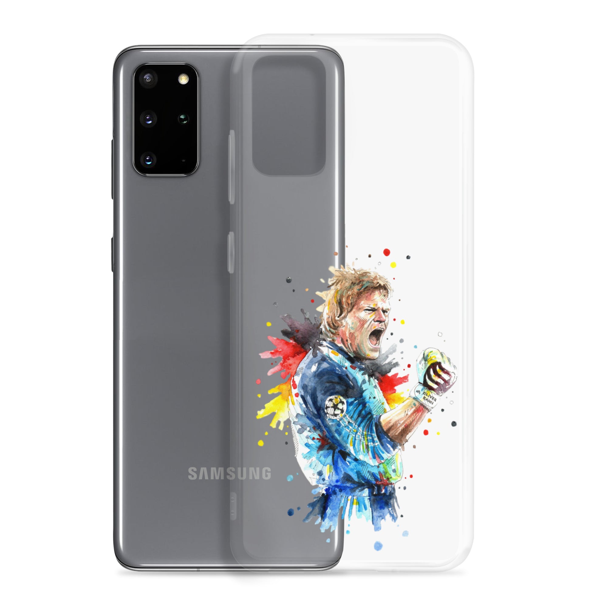 Germany Oliver Kahn Vintage Clear Case for Samsung® - The 90+ Minute