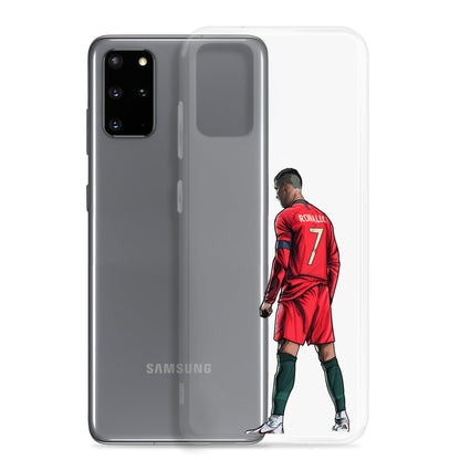 CR7 Free Kick Pose Portugal Clear Case for Samsung® - The 90+ Minute
