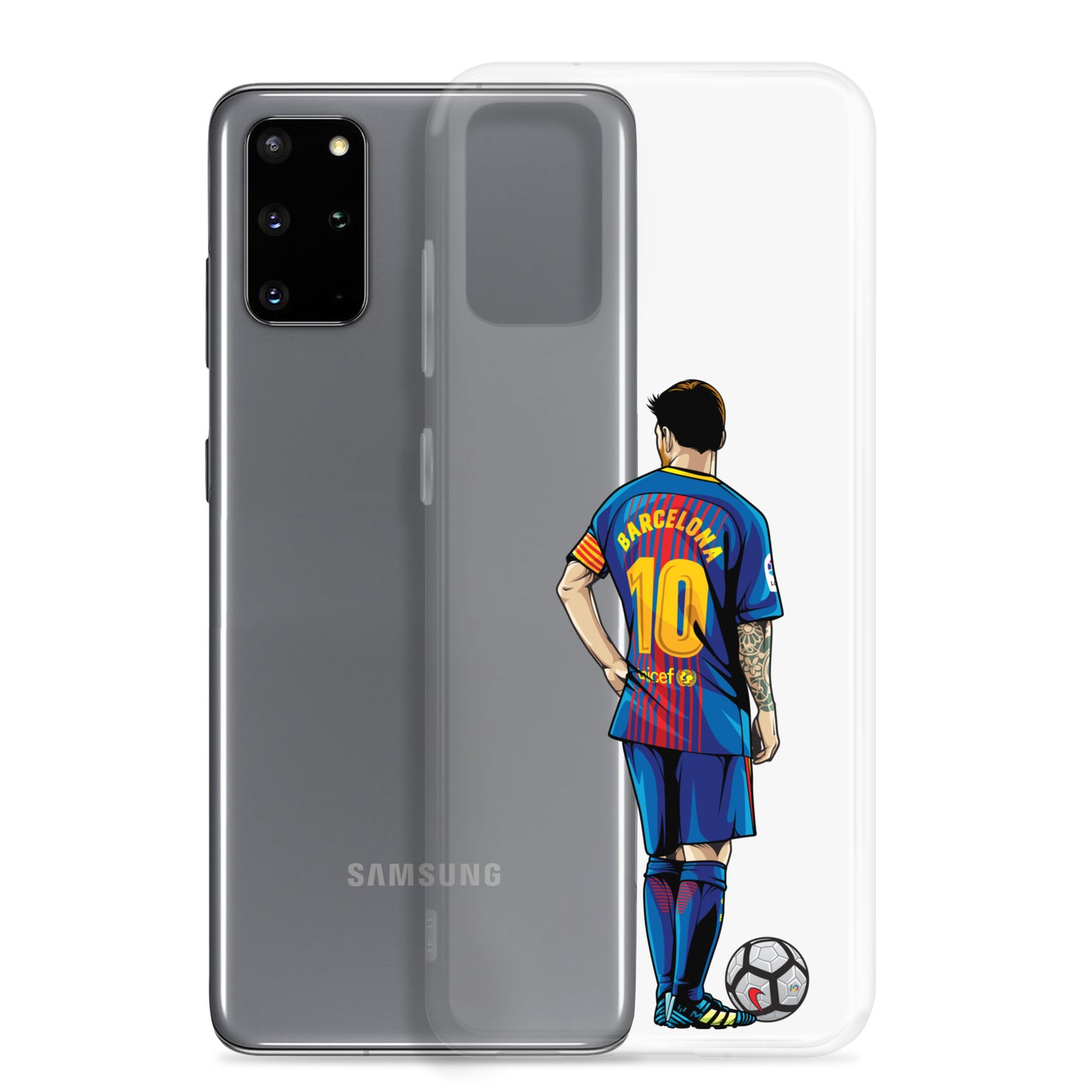 Messi's Last Game with Barcelona Clear Case for Samsung®