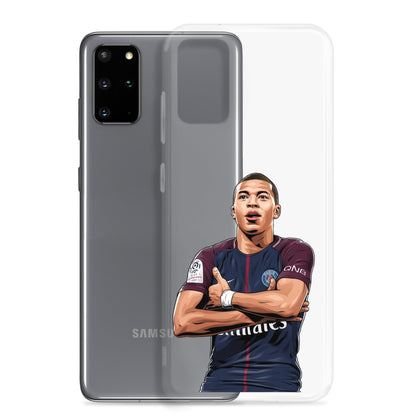 Mbappe Goal Celebration Clear Case for Samsung®