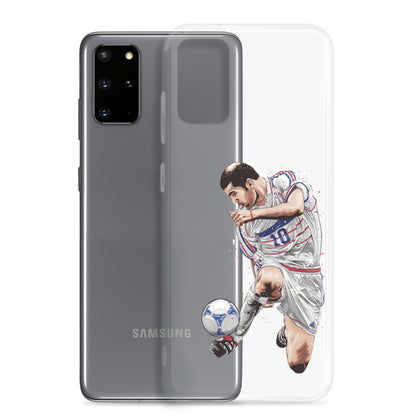 Zizou France Clear Case for Samsung®