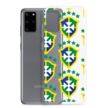 Brazil Crest Clear Case for Samsung®