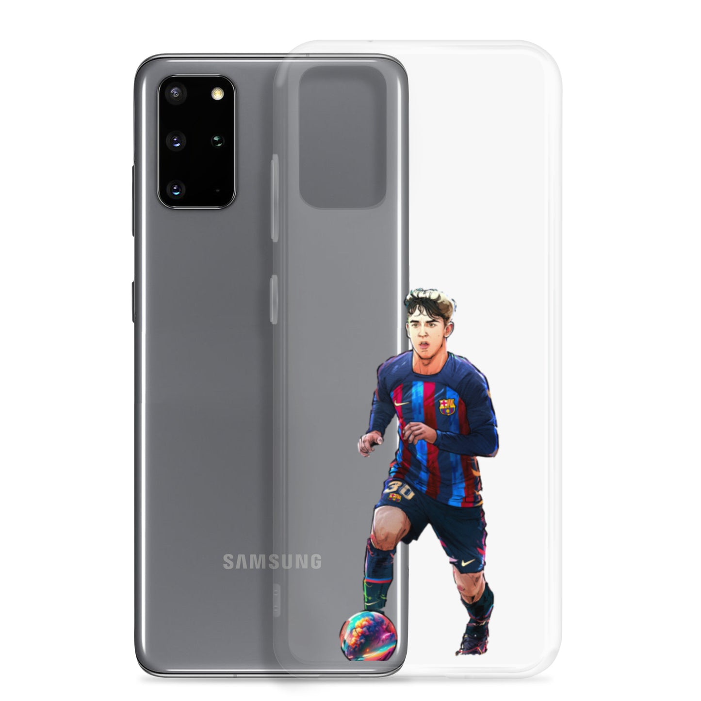 Gavi Barcelona Clear Case for Samsung®