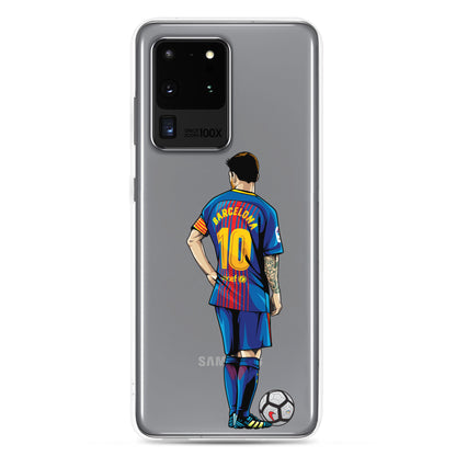 Messi's Last Game with Barcelona Clear Case for Samsung®