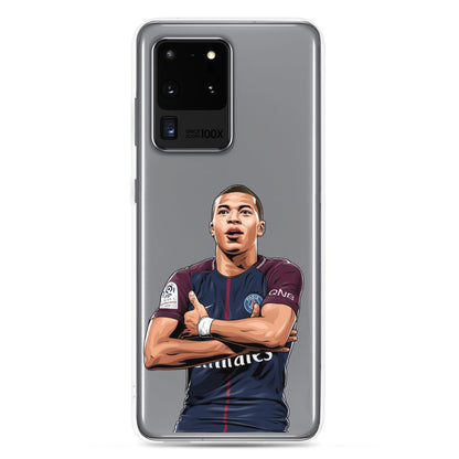 Mbappe Goal Celebration Clear Case for Samsung®