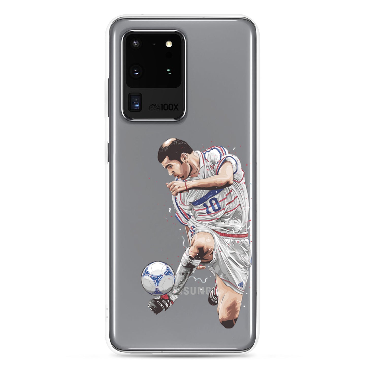 Zizou France Clear Case for Samsung®