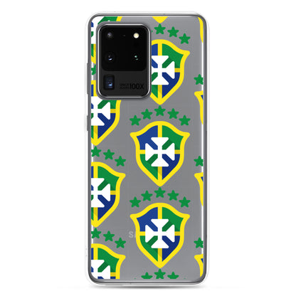 Brazil Crest Clear Case for Samsung®