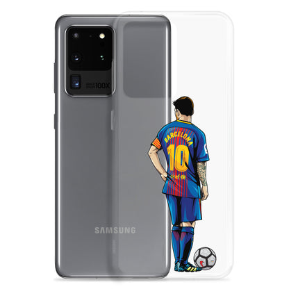 Messi's Last Game with Barcelona Clear Case for Samsung®