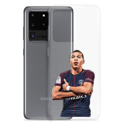 Mbappe Goal Celebration Clear Case for Samsung®
