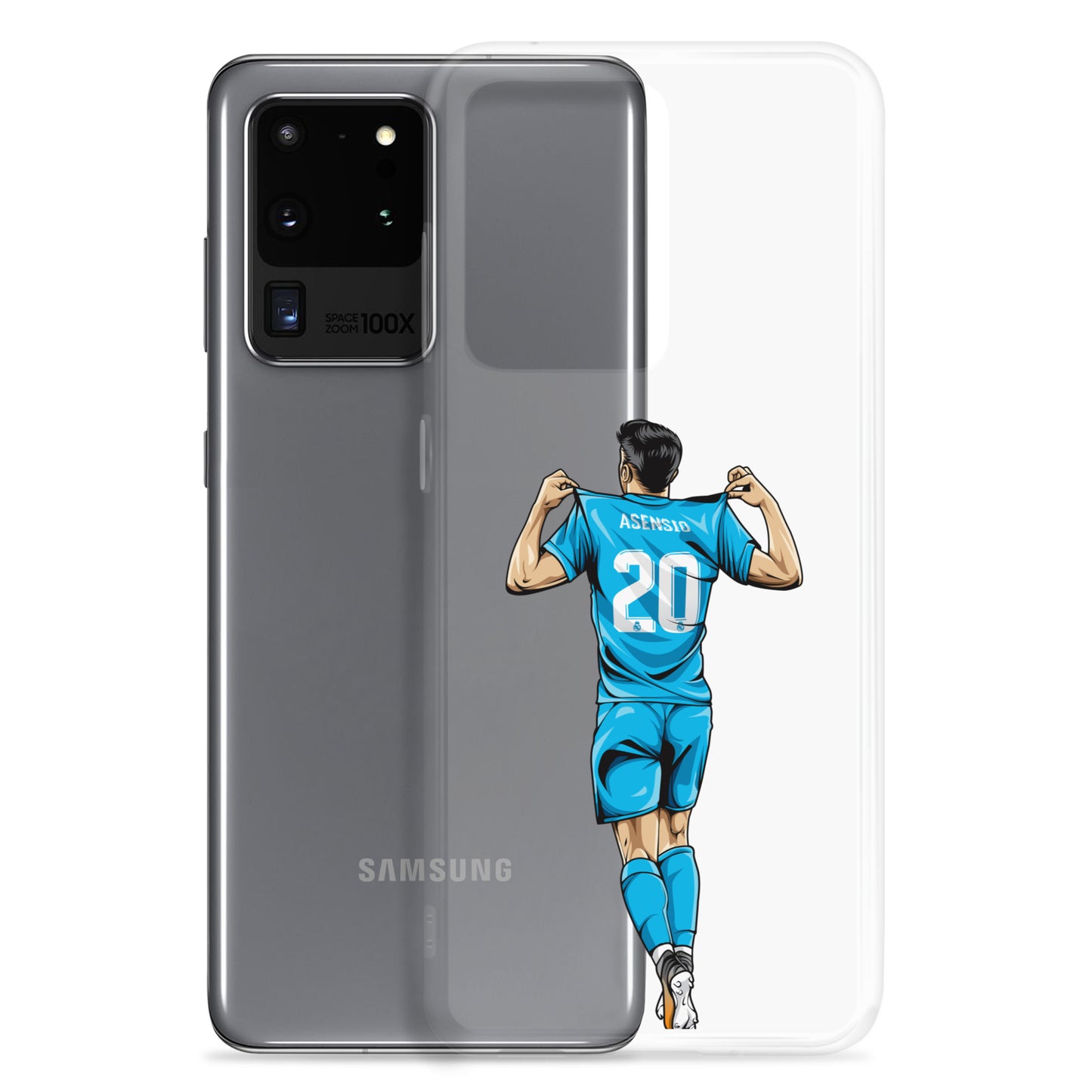 Asensio Madrid Clear Case for Samsung®