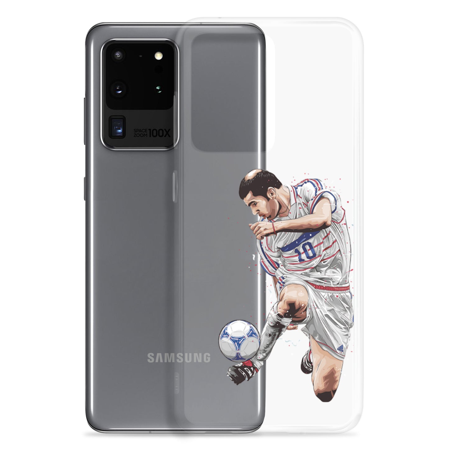 Zizou France Clear Case for Samsung®