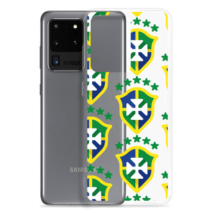 Brazil Crest Clear Case for Samsung®