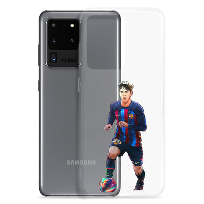 Gavi Barcelona Clear Case for Samsung®