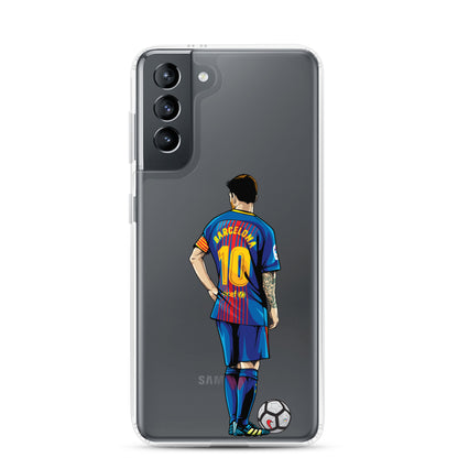 Messi's Last Game with Barcelona Clear Case for Samsung®