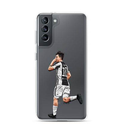 Dybala Mask Juve Clear Case for Samsung®