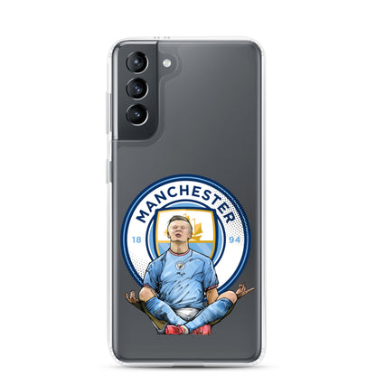 Haaland meditation Clear Case for Samsung®